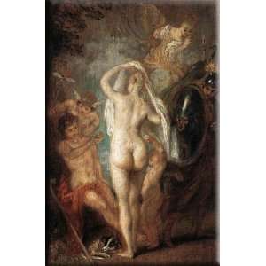   10x16 Streched Canvas Art by Watteau, Jean Antoine
