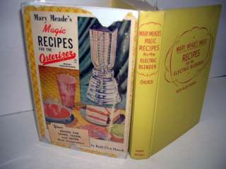   Cookbook Mary Meades Magic Recipes For Electric Blender Church 1952