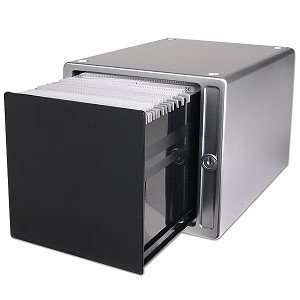  80 Disc One Touch CD/DVD Storage Box: Electronics