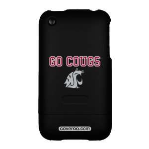  Wash St Cougs Design on AT&T iPhone 3G/3GS Case by Coveroo 