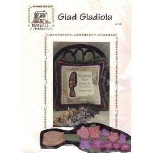   Glad Gladiola Counted Cross Stitch Pattern 