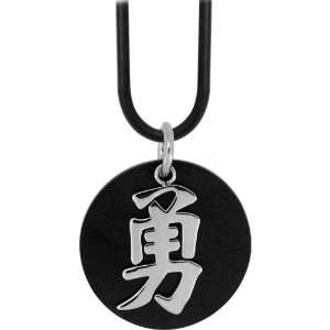   Jewelry 316L Stainless Steel Chinese Courage Symbol Pendant Jewelry