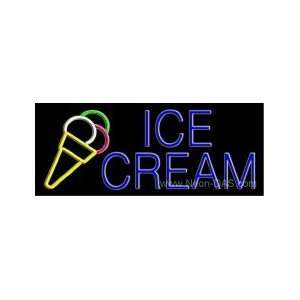  Ice Cream Neon Sign 13 x 32