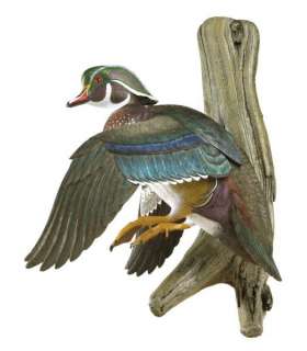 Flying Wood Duck Decoy Wall Mount   Free Shipping!  