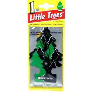  Trees Air Freshener Black Forest Scent   Single Tree per Package