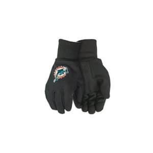  Miami Dolphins NFL Team Logo Work Gloves Sports 