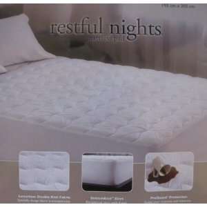 Restful Nights Luxurious Double Knit Fabric King Size 