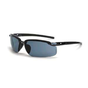 Crossfire ES5 Outdoor Safety Glasses Smoke Lens   Shiny Pearl Gray 