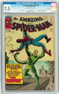 Amazing Spider Man #20 (1965) CGC 7.5 VF  1st Scorpion  