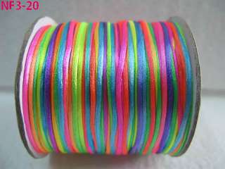   Nylon Chinese Knot Beading Jewelry Craft Rattail Cords Thread  