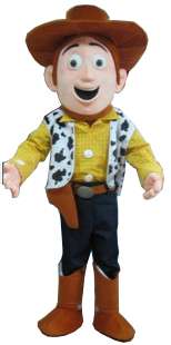 Cartoon mascot Costume woody toy story adult fancy  
