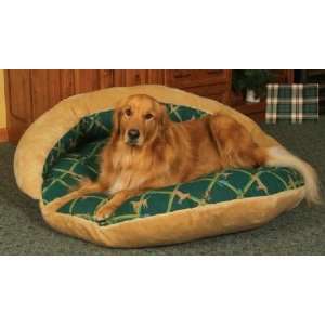  Reversible Bolster Dog Beds Chocolate 48