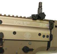   V2 FN Herstal Licensed Gas SCAR L BLOW BACK RIS METAL Airsoft SCAR Gun