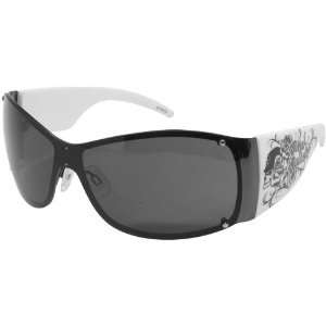  Metal Mulisha Juniors Lux Sunglasses   White Sports 