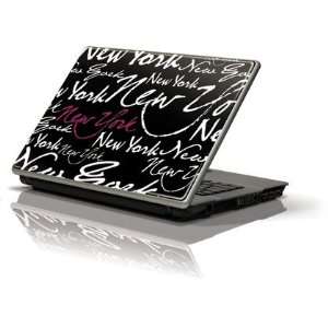  Cursive New York Repeat Pink skin for Dell Inspiron M5030 