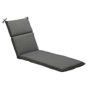   Textured Gray Outdoor Chaise Lounge Cushion: Patio, Lawn & Garden
