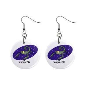  Scorpio Stars Astrology Dangle Earrings Jewelry