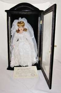 Ashley Belle BRIDE Doll, Mint in Case with COA  
