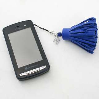 New Handmade Leather tassel charms Cell phone Straps  