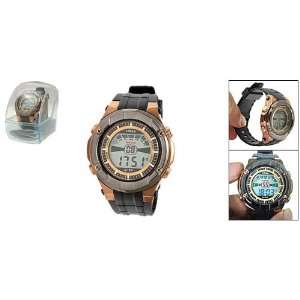  Como Daily Water Resistant Plastic Mens Sports Wrist 