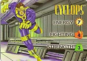 CYCLOPS 1995 Marvel Overpower card X Men  