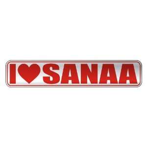   I LOVE SANAA  STREET SIGN NAME: Home Improvement