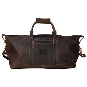    NCAA Embossed Leather Duffel   Little River