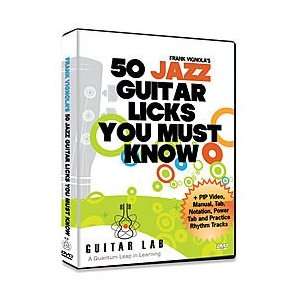  50 Jazz Licks You Must Know (DVD) Musical Instruments