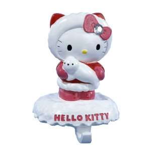 Kurt Adler HK7902 Resin Hello Kitty Stocking Holder 
