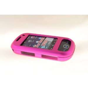  Samsung Seek M350 Hard Case Cover for Metallic Pink 