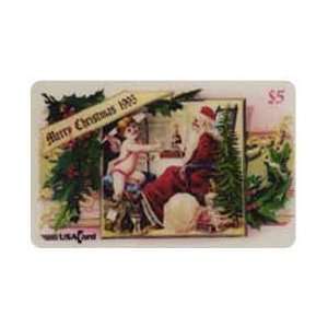 Collectible Phone Card $5. Merry Christmas 1995 Santa 