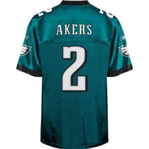  Philadelphia Eagles NFL Jerseys #2 David Akers GREEN 