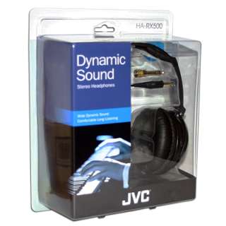 JVC HA RX500 Full Size Over Ear Headphones HARX500 NEW 046838030215 