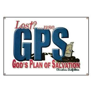    Banner Lost Use GPS Gods Plan of Salvation 