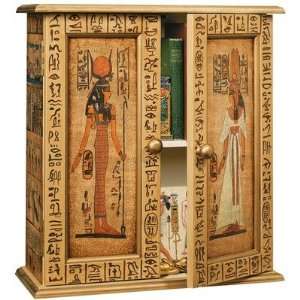    Keepsake of the Pharaoh Egyptian Curio Cabinet