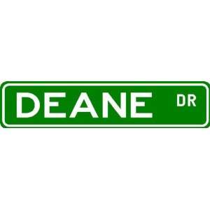  DEANE Street Name Sign ~ Family Lastname Sign ~ Gameroom 