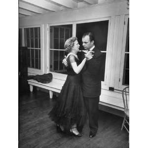  Aly Khan Dancing with Elizabeth Arden Graham at Mrs. John 