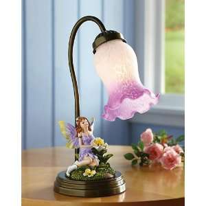  Pink Tulip Shade Decorative Fairy Lamp 