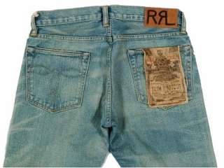 NWT $440 Ralph Lauren RRL Slim Bootcut Jeans New 29 x32  