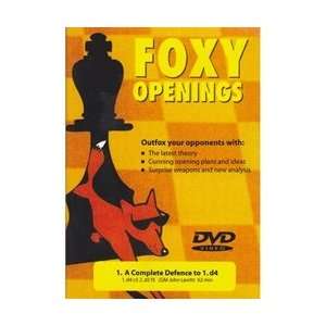   Foxy Openings #1 Complete Defence to 1.d4 (DVD)   Levitt Toys & Games