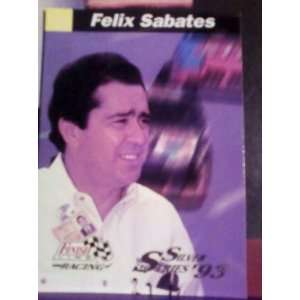   1993 Finish Line Silver Series #78 Felix Sabates Card 