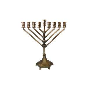 Copper Menorah in Chabbad Style (Large)