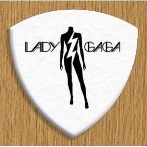  Lady Gaga 5 X Bass Guitar Picks Both Sides Printed 