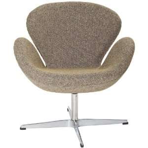  Lexington Modern Arne Jacobsen Swan Chair, Oatmeal: Home 