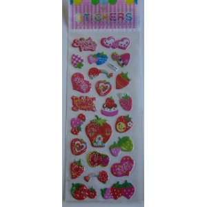  Bubble Sticker of Strawberry and Other Themes Arts 