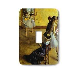 Fine Art Edgar Degas Ballet Class Decorative Steel Switchplate Cover
