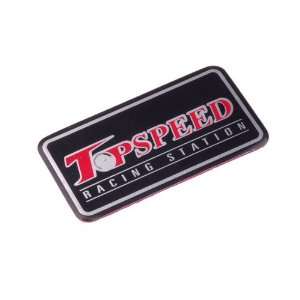  Car Aluminum Auto Body Posted Decals Emblems of Topspeed 