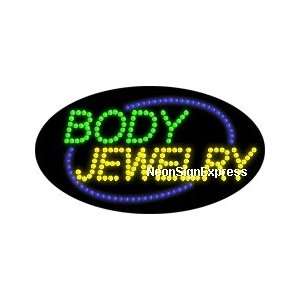 Animated Body Jewelry LED Sign