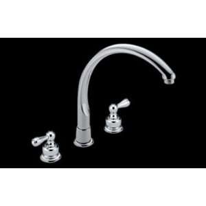 Delta 2274 LHP H25 Waterfall Two Handle Kitchen Faucet   With Handle