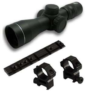   Rings And Scope Mount Rail For Ruger 10/22 Rifles